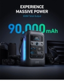 תחנת כוח ניידת Anker SOLIX C300 DC– עוצמה, קומפקטיות ואמינות במחיר שווה!