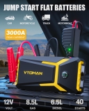 בוסטר VTOMAN V8 Pro 3000A עם משלוח ממחסן ישראל!