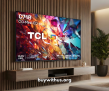 טלוויזיה חכמה TCL 75" QD-Mini LED 4K  75C71B במחיר הזול אי פעם!
