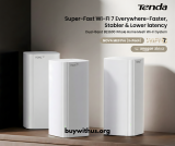 מערכת ראוטרים מאש Tenda WiFi 7 Mesh BE3600 (דגם ME3 Pro) במחיר מדהים!