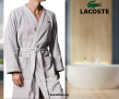 חלוק רחצה יוקרתי מבית LACOSTE – 100% כותנה לנוחות מקסימלית!