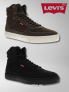 נעלי סניקרס גבוהות Liam Hi Neo לגברים של ליוויס Levi's. במחיר רצפה!