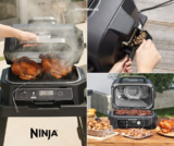 גריל חשמלי ומעשנה Ninja Woodfire Pro XL – חוויית מנגל מקצועית אצלך בגינה