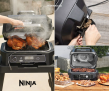 גריל חשמלי ומעשנה Ninja Woodfire Pro XL – חוויית מנגל מקצועית אצלך בגינה