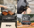 גריל חשמלי ומעשנה Ninja Woodfire Pro XL – חוויית מנגל מקצועית אצלך בגינה