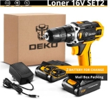 מברגה של DEKO 16V בשלל באנדלים לבחירה במחיר הזוי!