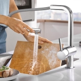 ברז נשלף עם ידית GROHE דגם Minta במחיר הזול אי פעם!