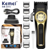 מכונת תספורת מדרגת שיער מקצועית Kemei KM-2373 לביצועים של מספרה בבית שלכם!