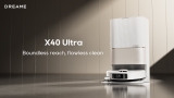 שואב שוטף רובוטי דרימי Dreame X40 Ultra Complete עם עוצמת שאיבה 12,000Pa