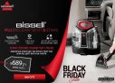בלאק פריידי! מכונת ניקוי שואבת ושוטפת Bissell Multiclean Spot & Stain !