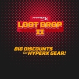 סייל HyperX Loot Drop –  ציוד הגיימינג עטור הפרסים של HyperX במחירים כאסח!