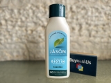 המלצה חמה! שמפו / מרכך לעיבוי ושיקום השיער Jason Natural, מכיל ביוטין וחומצה היאלורונית 473 מ“ל