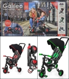 תלת אופן קומפקטי מתקפל 3 ב 1 Galileo במחיר שחיטה מטריף!