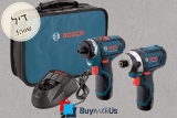 סט קומפקטי – מברגת אימפקט ומברגת פוטר Bosch CLPK27-120 מהסדרה הכחולה במחיר הזול אי פעם!!