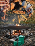 פלנצ'ת מדורה מברזל יצוק Camp&Go במחיר הזול אי פעם!