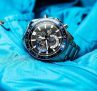 שעון ספורט קוורץ לגברים Casio EDIFICE EFV620D-1A2V עם רצועת פלדת אל-חלד במחיר מדהים!
