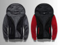 קפוצ'ון פליז עבה ומחמם עם רוכסן לגברים SCODI Heavyweight Fleece