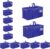 מארז 12 תיקי מעבר אחסון והובלה SummitFlare MB-Blue12ps כחולים עד 90 ק"ג עם רוכסן וידיות מחוזקות