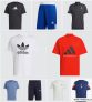 חולצות ומכנסי אדידס Adidas מקורי לגברים – מבצע אאוטלט מטורף – 60% הנחה!