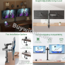 זרוע תלייה לזוג מסכים עד 32″ מבית UPGRAVITY במחיר שווה ומשלוח חינמי לגמרי!