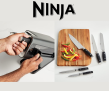 תמיד חד! מערכת סכינים פרימיום K32006 נינג'ה Ninja עם משחיז מובנה!