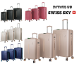 סט 3 מזוודות קשיחות וקלות משקל SWISS SKY במחיר שווה!