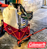 עגלת קמפינג מתקפלת 4 גלגלים COLEMAN במחיר סייל שווה!