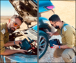 בוסטר התנעה 4 ב-1 משולב משאבה לרכב  UTRAI Jstar 5 במחיר נדיר!!