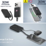 מטען נייד מגנטי בסוס Baseus 10000mAh – טעינה אלחוטית אמיתית במחיר פסיכי!