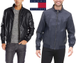 ג'קט בומבר מעור סינטטי טומי הילפיגר Tommy Hilfiger