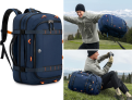הכל בתיק אחד: תיק הנסיעות המודולרי של Tolaccea (40-45L) במחיר משוגע!