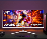 מסך CRUA 34" Ultrawide IPS WQHD 165Hz מתחת לרף המס!