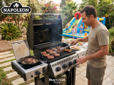 גריל גז Napoleon Legend 425 ממותג העל הקנדי כולל אחריות ל-10 שנים אצלכם בחצר!