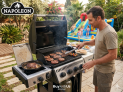 גריל גז Napoleon Legend 425 ממותג העל הקנדי כולל אחריות ל-10 שנים אצלכם בחצר!