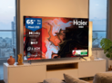 טלוויזיה חכמה 65" Haier Mini LED – דגם H65M80FUX