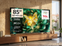 סקירה: טלוויזיה חכמה 85 אינץ' TCL QLED Mini LED דגם 85C6K