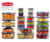 הסט המושלם! 24 מיכלי אחסון מזון Rubbermaid Brilliance פרימיום כולל מכסים במחיר טירוף