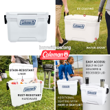 צידנית קשיחה קולמן 49 ליטר coleman – marine בדיל עקיצה מטורף!