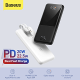 המטען הנייד עם כבלים מובנים Baseus Power Bank 22.5W – תמיד תתפסו מוכנים!