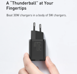 המטען הקומפקטי העוצמתי Baseus Super Si 30W במחיר מציאה!