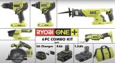 סט 6 כלי עבודה RYOBI P1819 18V במחיר לא הגיוני!