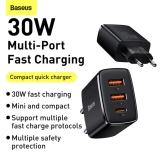 ראשי טעינה Baseus 20W או 30W המשלבים USB-A וtype-C במחיר מצחיק!