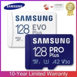 כרטיסי הזכרון של סמסונג – Samsung 128GB (U3) MicroSD EVO PLUS במחירי רצפה
