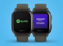 שעון חכם מעוצב Garmin Venu Sq Music כולל GPS והורדת שירים ישירות לשעון!