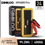 בוסטר הנעה לרכב Gooloo GP4000 PRO 4000A כולל משלוח ממחסן ישראל במחיר מדהים!