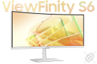 מסך מוניטור מחשב קעור סמסונג 34" ViewFinity S65TC 100Hz בחצי מחיר!