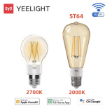 נורת רטרו חכמה עגולה או ארוכה מבית Yeelight במחיר שווה ומשלוח חינמי לגמרי!