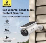 מצלמת אבטחה חיצונית אלחוטית סולארית Baseus Security S2 4K