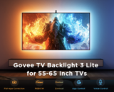 תאורת מסך חכמה Govee TV Backlight 3 Lite עם תיקון עין-דג – סקירה ומפרט חומרתי
