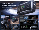 בוסטר התנעה משולב קומפרסור Utrai BD70 4000A – דגם חדש עוצמתי מתחת לרף המס!